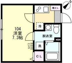 （仮称）昭和新築アパートの物件間取画像